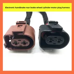 Suitable For Audi A4C6/A8/A7/A6 Electronic Handbrake Rear Brake Cylinder Motor Plug Harness Automobiles Parts Accessories Auto