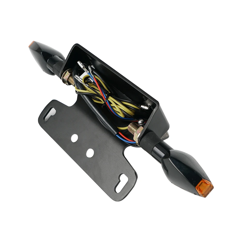 Motorcycle LED Turn Signal Indicator Light Rear Brake Light License Plate Holder For Suzuki DRZ400S 2000-2024 DRZ400SM 2005-2024 image 6