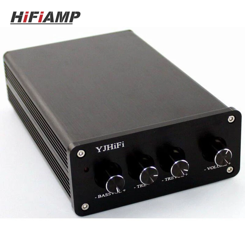 HiFiAMP TAS5630 2.1 Channel High Power HiFi Class D Digital Desktop Power Amplifier 150Wx2+300W OPA1632DR