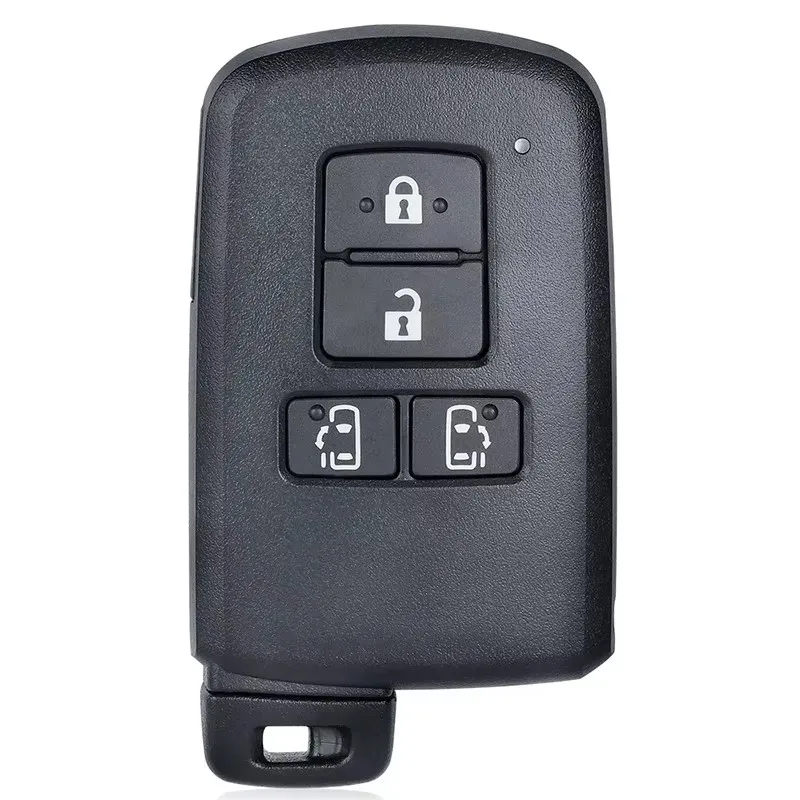 KEYECU 4 Buttons for Toyota Sienta Alphard Voxy Noah Esquire Harrier Vellfire Auto Smart Remote Key Fob 231451-0120 281451-2150