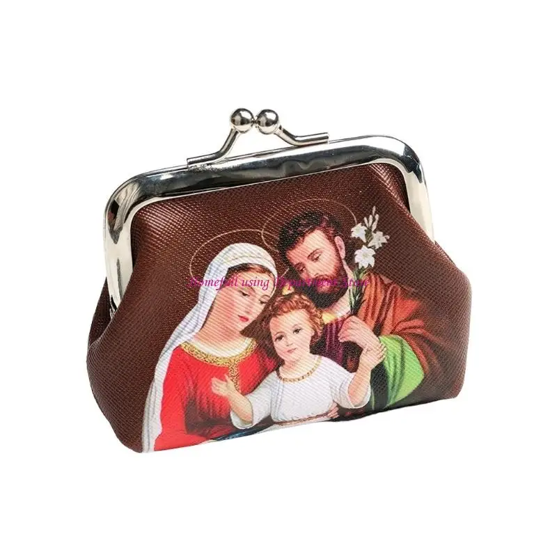 

Coin Purse Rosary Prayer Bag Religious Jewelry Storage Box Catholic Rosary