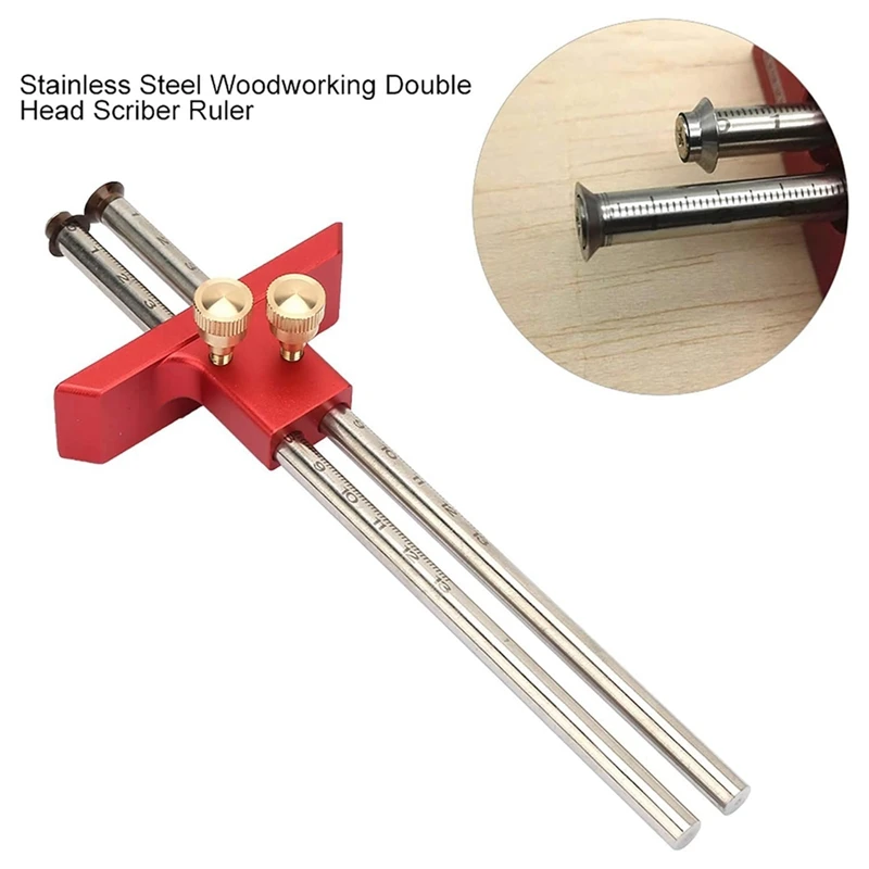 1 Piece Blade Type Double-Headed Scriber  Woodworking Scriber Woodworking Tools Tenon Scriber