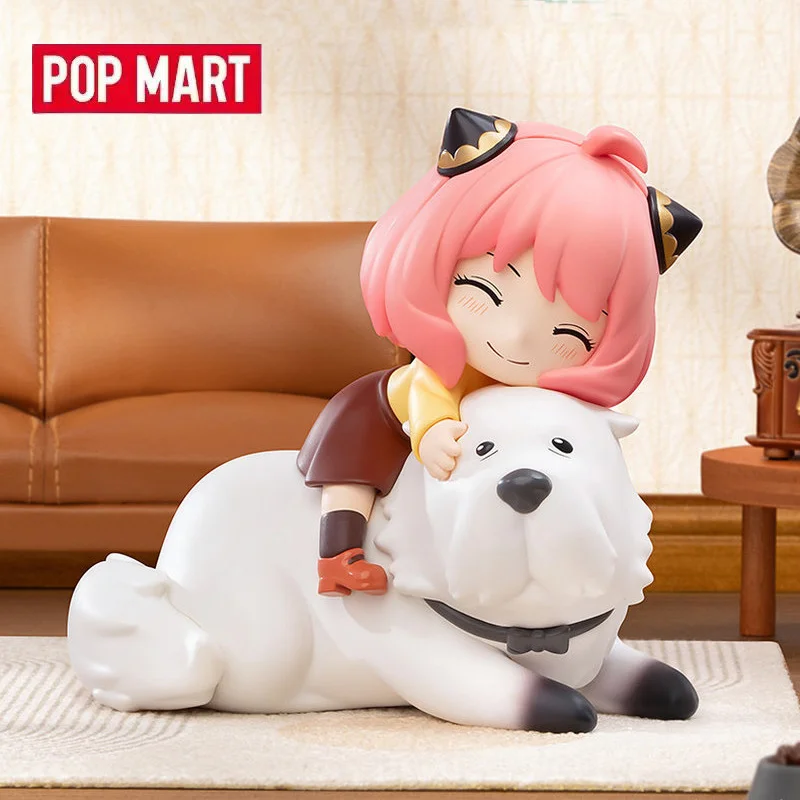 

Новая оригинальная коллекционная фигурка POPMART 100% Genuine Spy x Family Daily Series: милая мультяшная игрушка-сюрприз для декора рабочего стола, подарок