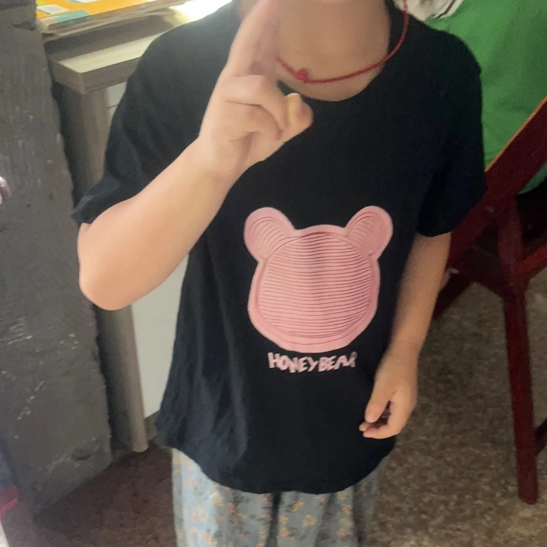 1-8Y Children's Cotton T-shirts for Girls Boys Cute Clothing Short-sleeve Baby Kids Cartoon Print Tops Shirts