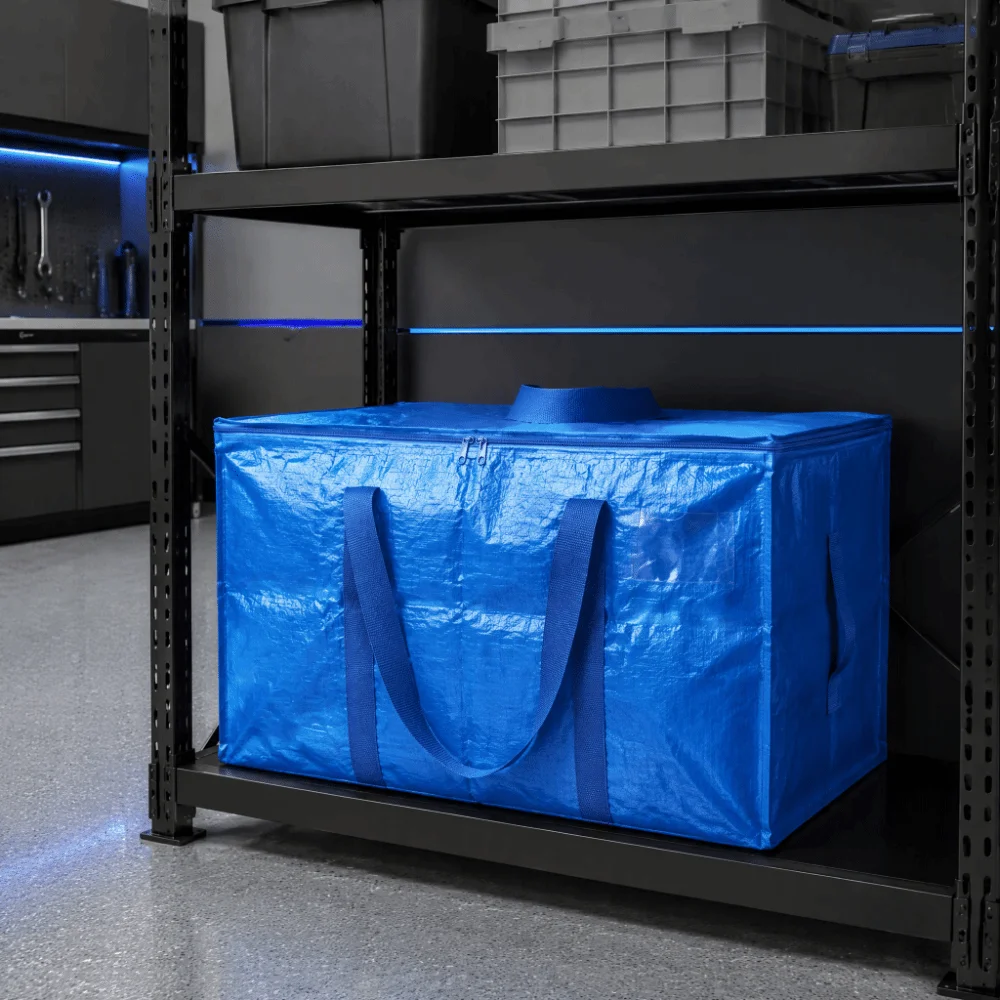 Cubic Waterproof Moving Bags Extra Large Capacity Foldable Storage Bag Dustproof Durable Storage Totes Winter Clothes Storage