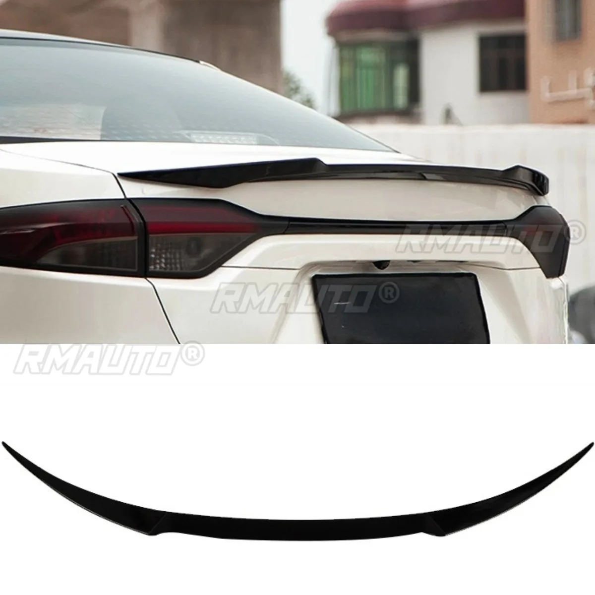 

Car Rear Spoiler Wing Trunk Spoiler Trunk Wing Roof Spoiler Wing Chin Body Kit For Toyota Levin 2019-2024 Car Accessories