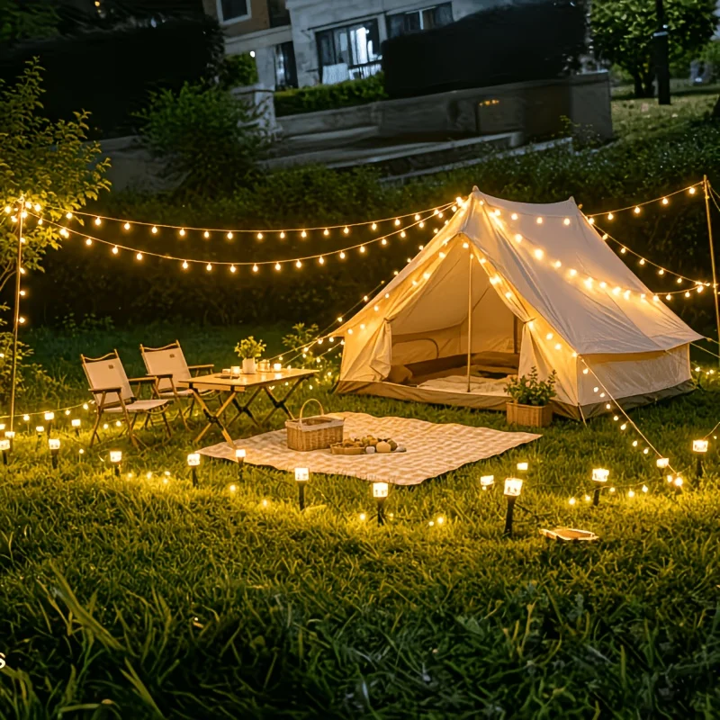 Magical Solar Powered Diamond Glass Stake Lights, Square Crystal LED Path Lamps, Yard Driveway Holiday & Winter Garden Lighting