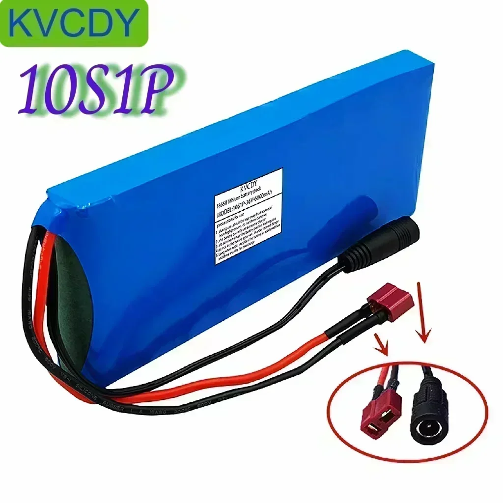 

Advanced lithium-ion battery 18650 10S1P 36V 6Ah 500W, with 20A BMS, powerful endurance