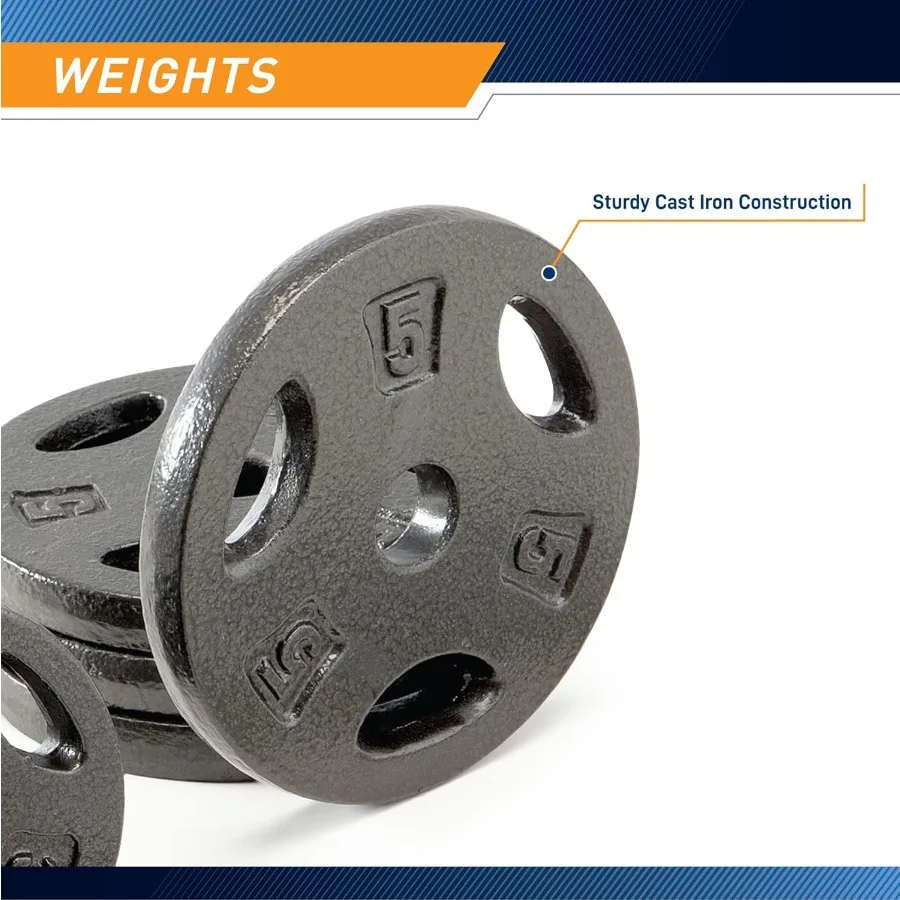 مجموعة دمبل قابلة للتعديل بوزن 40 رطلًا مع أطواق للمنزل وصالة الألعاب الرياضية وكمال الأجسام وتدريبات الوزن وتصميم مدمج لـ Effi #6