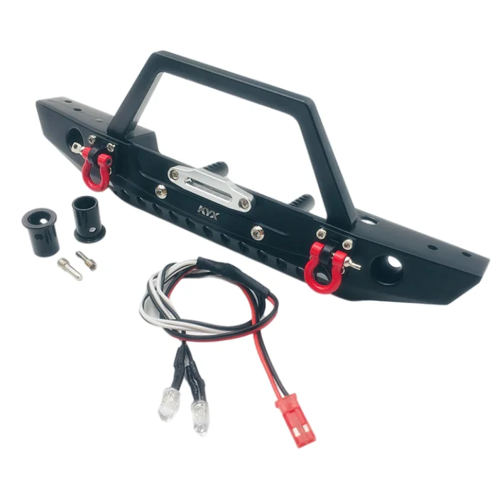 

KYX simulation model car red cat GEN8 metal front collision explorer aluminum alloy bumper scout front bumper