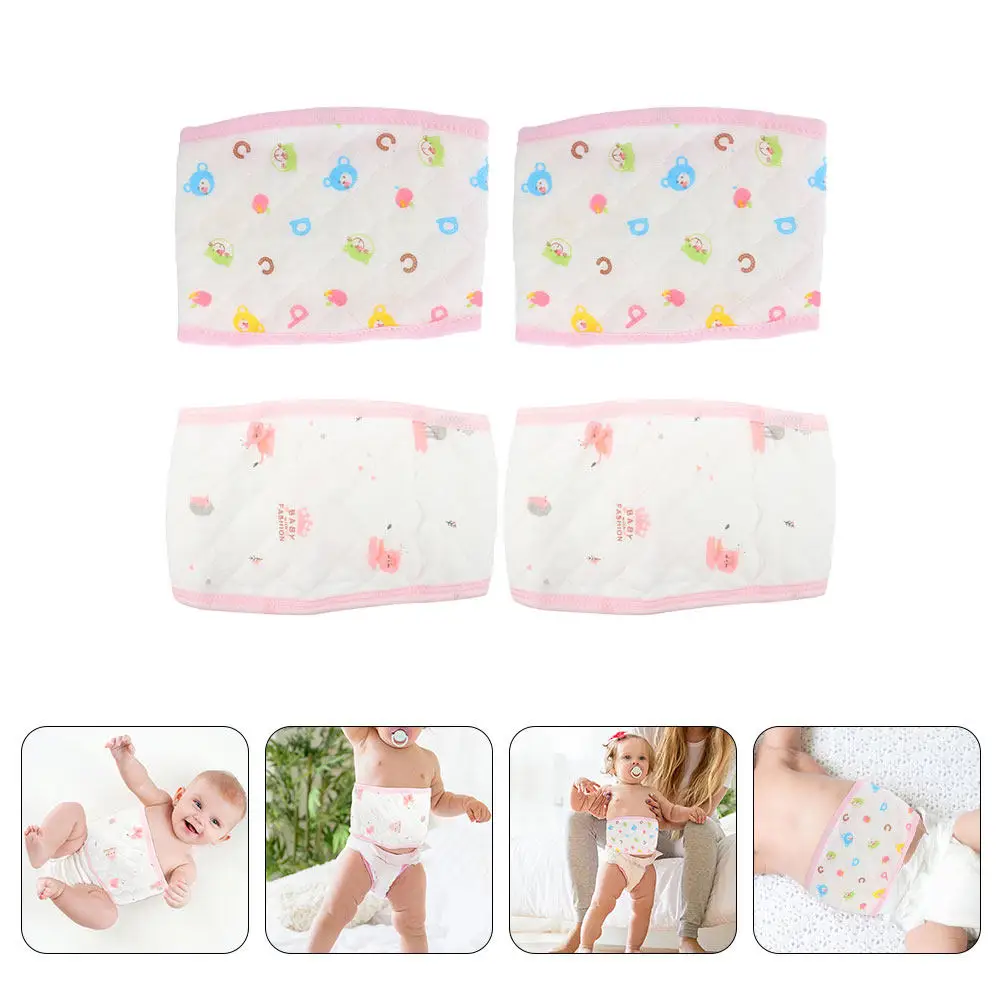 

Baby Umbilical Cord Belt Comfortable Belly B for Newborn Small Portable Wrap Reusable Cotton Accessories Baby Bedding