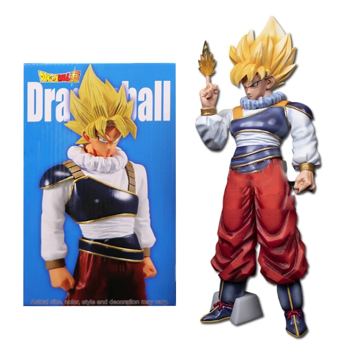 23CM Anime Dragon Ball LC traje espacial Son Goku Super Saiyan la leyenda de la lucha feroz figura de acción juguete accesorios regalo