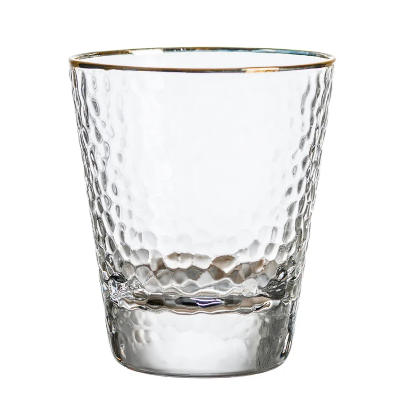 

Phnom Penh Glass Japanese Hammer Grain Transparent Household Living Room Drinking Water Cup Cup Wind Tea Cup glass cups