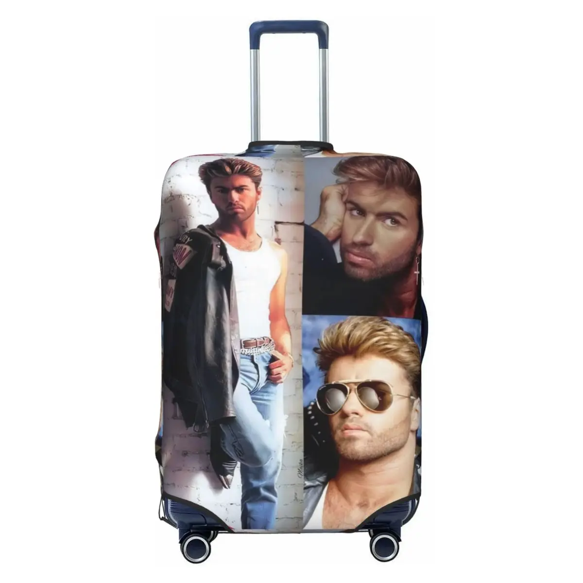 George Michael Britischer Sänger Kofferhülle Fun Cruise Trip Protection Gepäckzubehör Flight