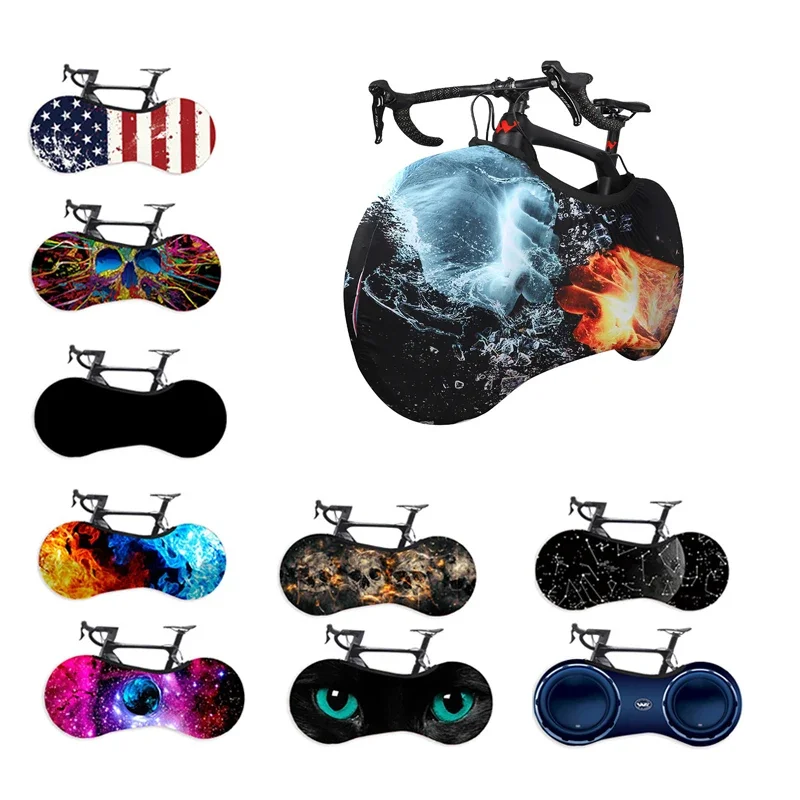 New Bicycle Dust Cover Elastic Storage Bag MTB Folding Bike Scratch-proof Indoor Frame Cover Bike Protection Cycling Accessories