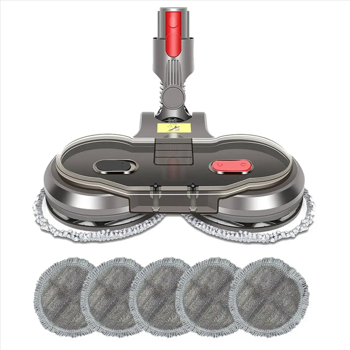 A74X Electric Wet Dry Mopping Head for Dyson V7 V8 V10 V11 Cordless Vacuum Cleaner Accessories with Water Tank Mop Pads