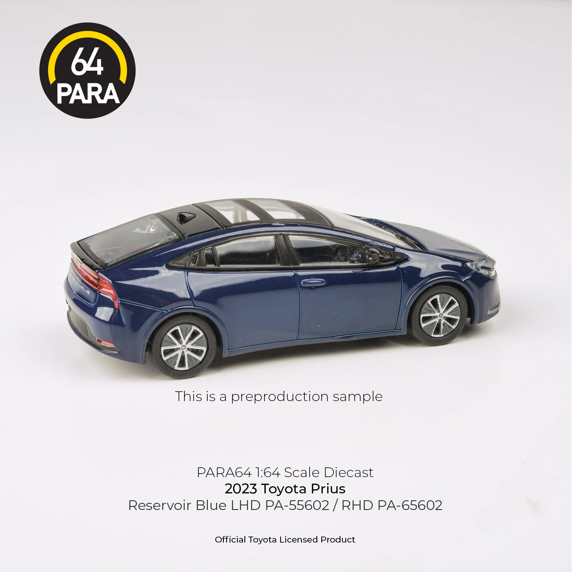 PARA 1:64  Toyota Prius Simulation alloy car model display boy gift