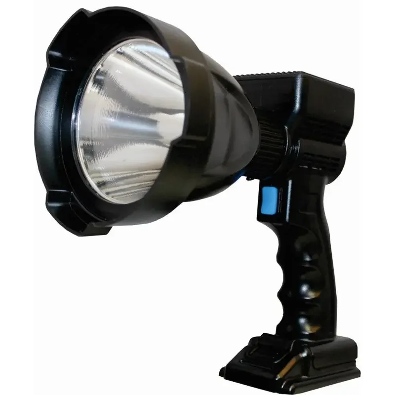 high brightness rechargeable handheld spotlight pistol style