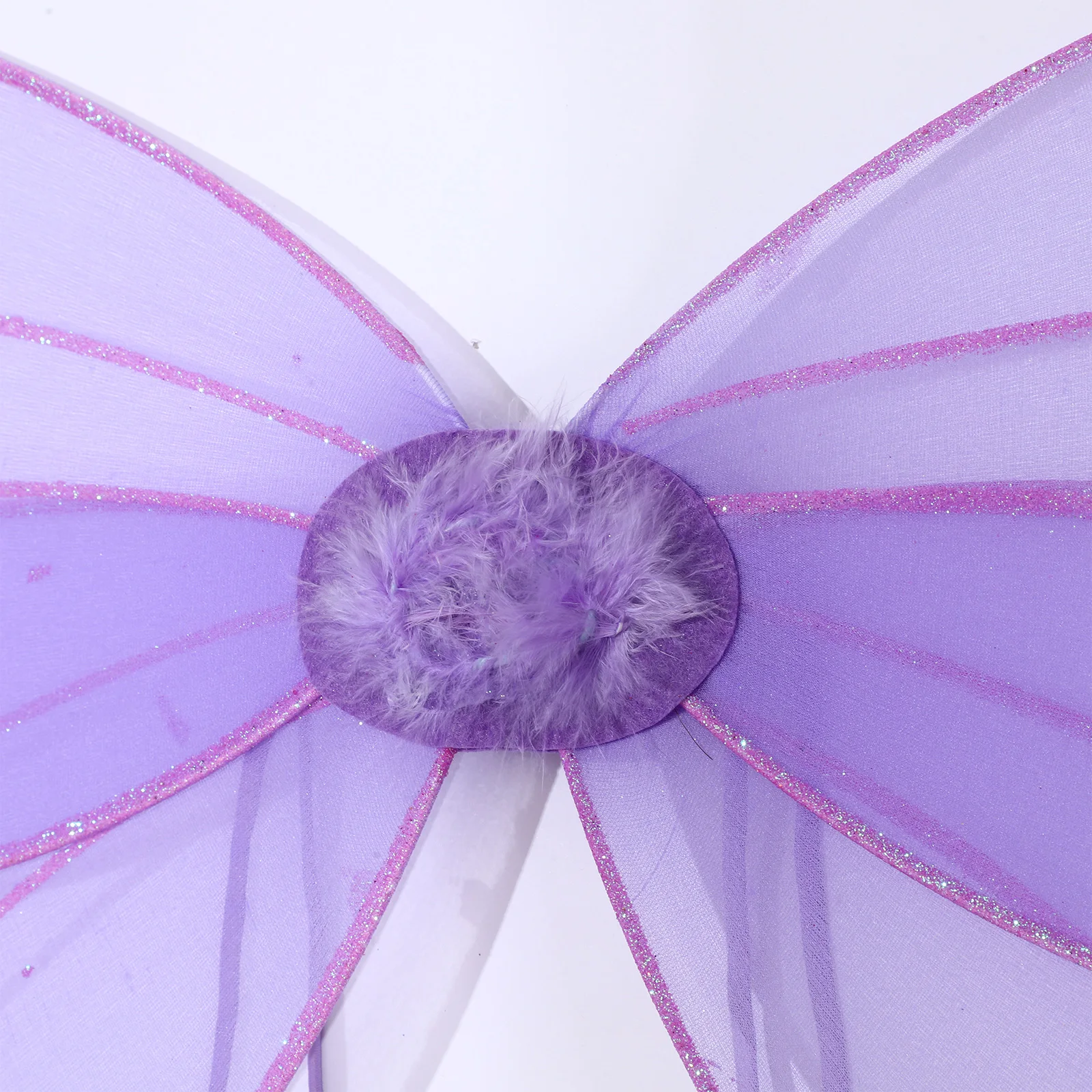 Butterfly Fairy Wings Costume for Women Girls Wing Sparkle Princess Angel Wing with Adjustable Strap Halloween Dress Up Props