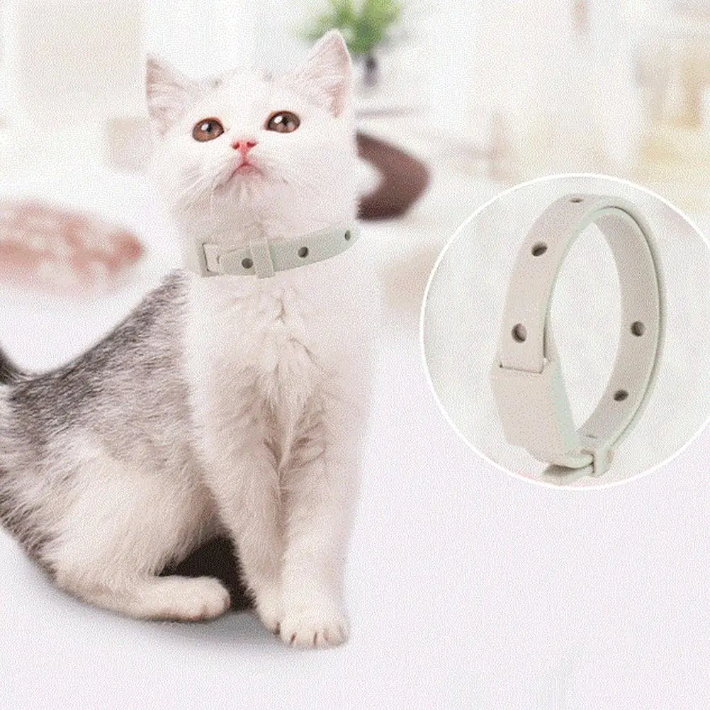 

5pcs Pet Flea Collar Natural Insect Repellent Neck Protection for Dogs Cats Puppies Kittens Safe Durable