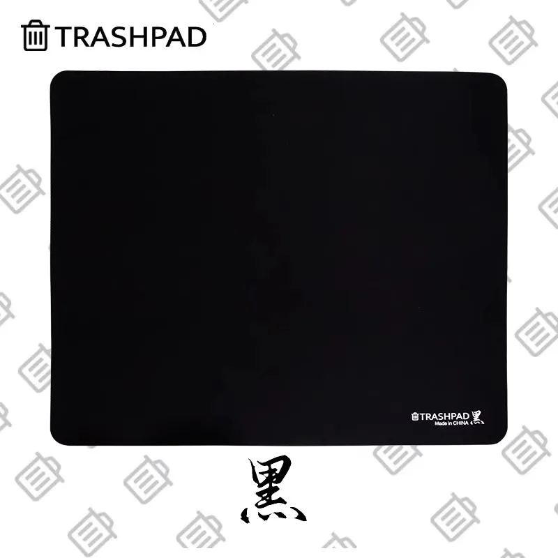 

Black Classic Neutral Control Mouse Pad 3mm/6mm Rubber Upgrade Mixed Weave Mice Desk Mat For FPS Esports CS2 VALORANT Non-slip