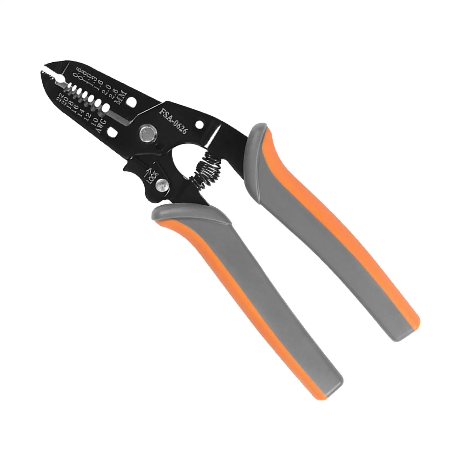 18cm Wire Cutter Electric Cable Plier Multipurpose Comfortable Grip Cable Peeling Tool Professional Crimping Tool Alloy Steel