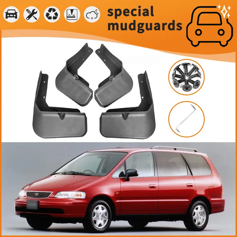 

For 97-22 models Honda Odyssey Mudguards Fender Mudflaps Front Rear Flares Splash Guards Cover Car Accessorie