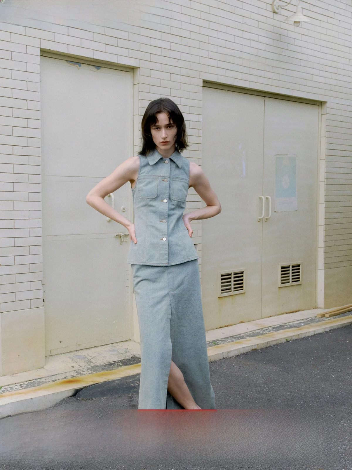 

Комплект из узкого джемпера и джинсов для женщин, повседневный летний вариант, коллекция для возраста 25-35 лет, хлопковая ткань