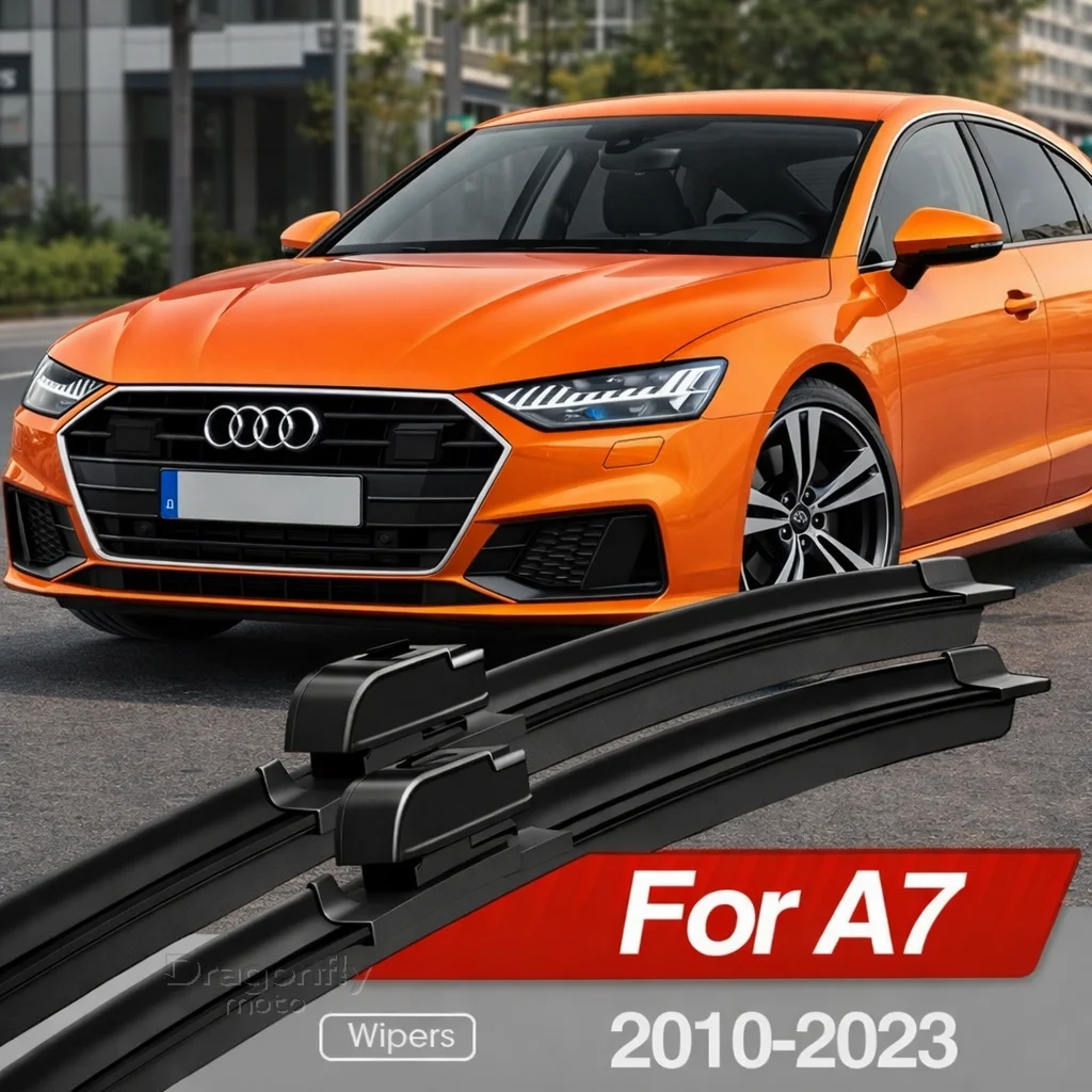

For Audi A7 4G 4H 2010-2023 Front Windshield Wiper Blades 2pcs Windscreen Window Accessories 2011 2012 2013 2015 2018 2019 2021