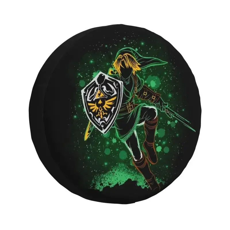 Custom Smash Collection Spare Tire Cover for Honda CRV Game The Legend of Zeldas 4x4 RV Car Wheel Protector 14