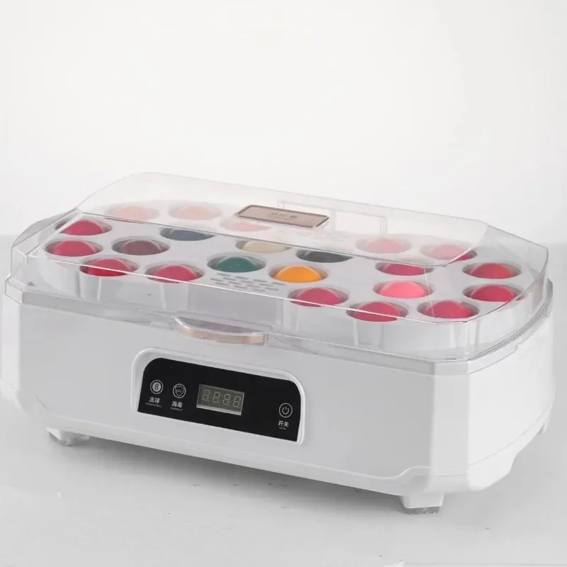 Billiard ball washing machine, automatic drying display maintenance and cleaning