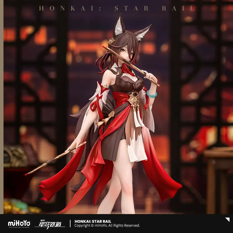 

[Genuine] miHoYo Official Honkai Star Rail TINGYUN 1/10 Hand-made Ornaments Anime Fashion Model Kits Tingyun Cosplay Xmas Gifts