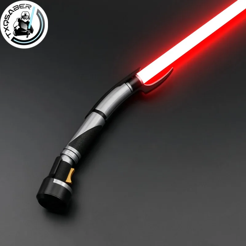 

TXQSABER Dooku NeoPixel Lightsaber Proffie 2.2 with 32GB SDcard Customzied Sounds Heavy Dueling Cosplay Bluetooth Laser Sword