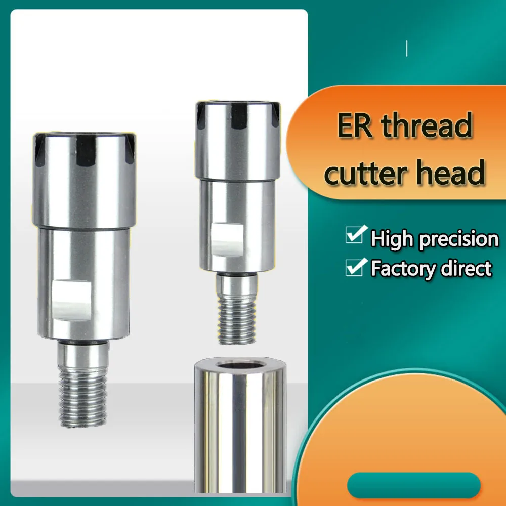 ER8 ER11 ER16 M6 M8 M10 Thread Cutter Head Cutting Tool Extension Bar CNC Lathe Machine Milling