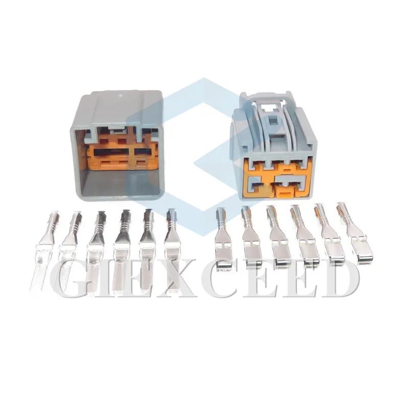 

6-контактный автомобильный жгут проводов, разъем 2,8 серии 7282-6466-40 7283-6466-40, пластиковый корпус с автоматической сборкой переменного тока