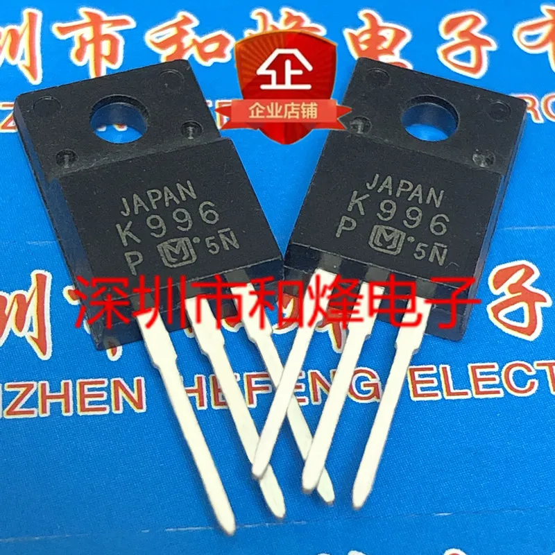 5 piezas-10 piezas 2SK996 K996 TO-220F 600V 4A ORIGINAL en STOCK