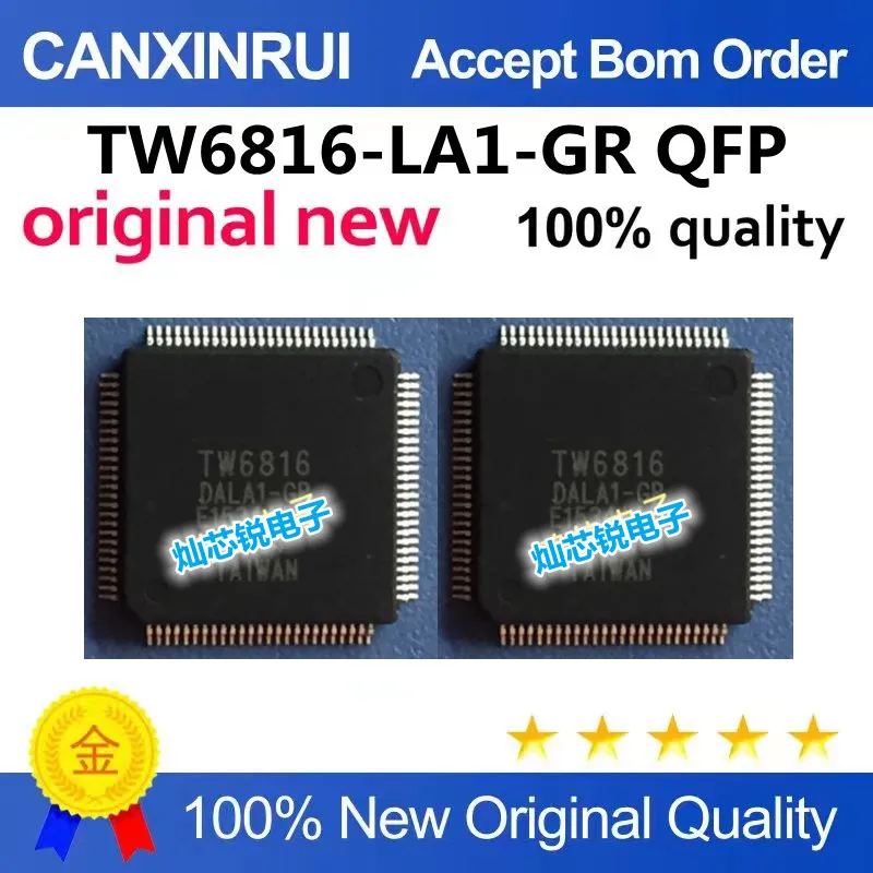 

Brand new original TW6816-LA1-GR QFP interface-encoder decoder converter