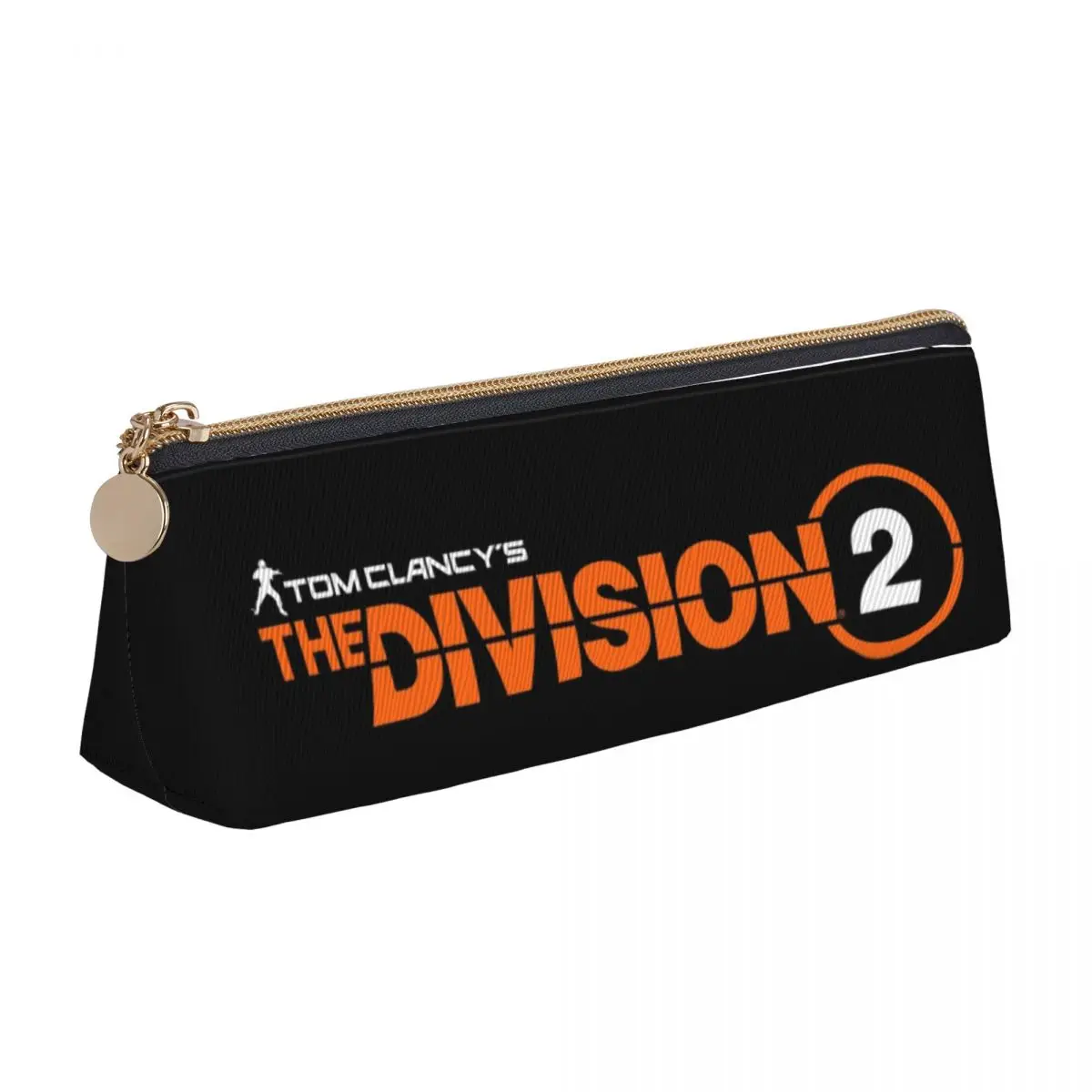 Tom Clancy's The Division 2 Pencil Case for Boys Girls Gifts Big Capacity Pen Box Pencil Bag Stationery Supplies Pen Holder Bag