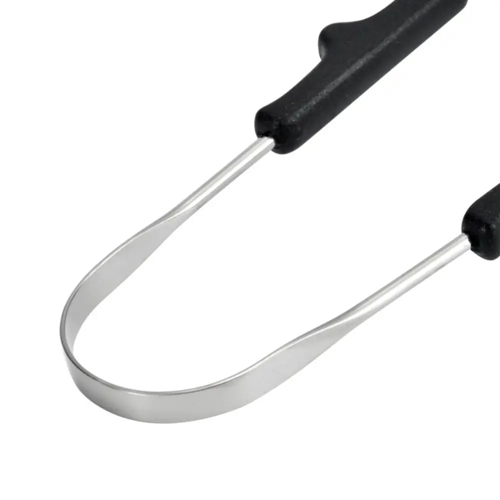 

Stainless Steel Tongue Scraper Cleaner U Shaped Fresh Breath Oral Care Tool Remove Halitosis Portable Cleaning Tools Women