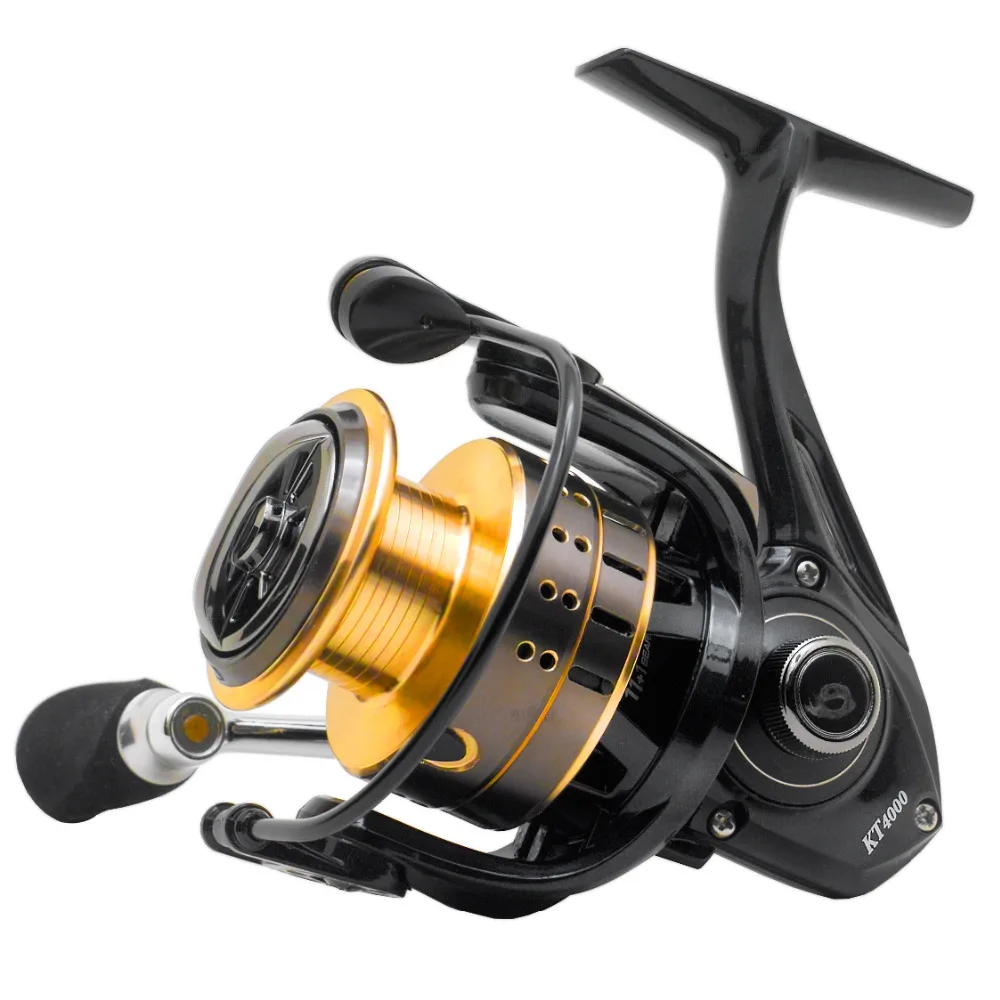 

SOLOKING Cheap Sale Spinning Reel Fishing Reel 5.2:1 Gear Ratio 10+1 Ball Bearings 12 KG Max Drag Smooth Spinning Fishing Reel