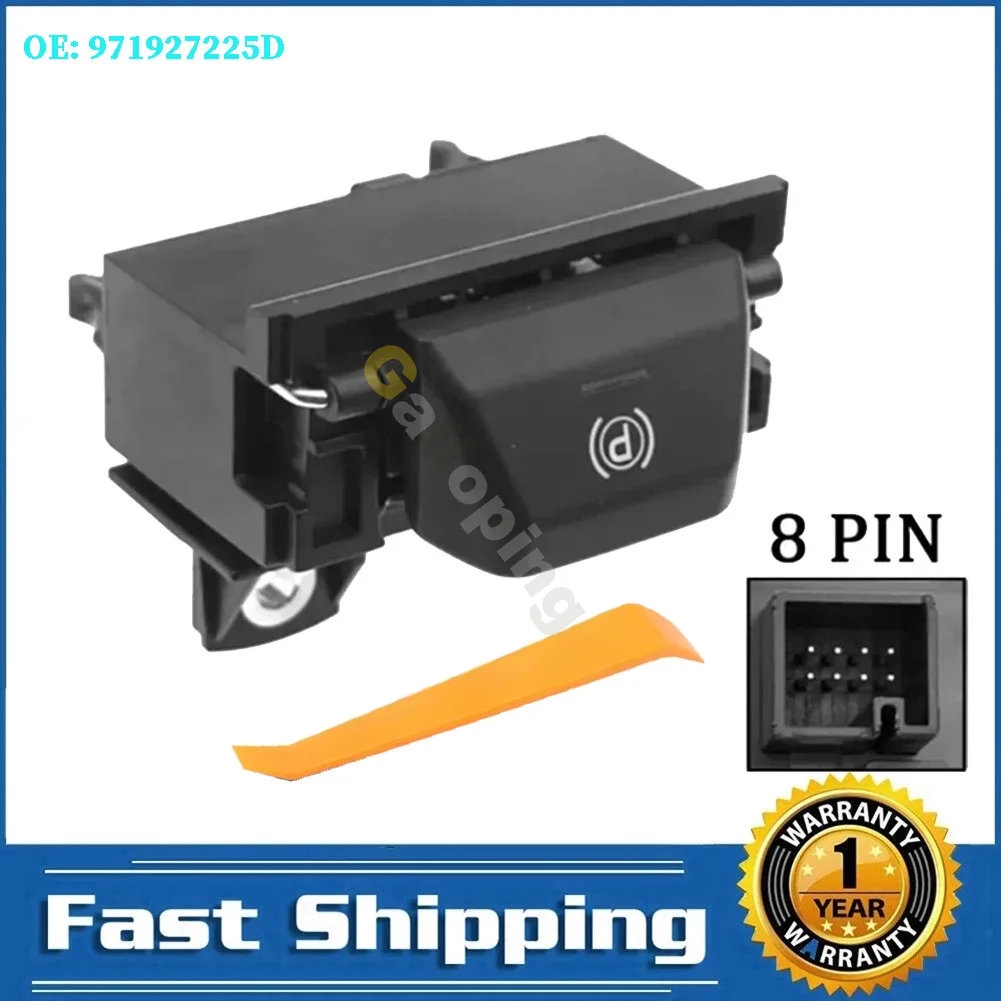 971927225D,971927225 For Porsche Panamera Cayenne Macan 2017 - 2025 Parking Brake Switch Handbrake Lever Car Parts 971927225B