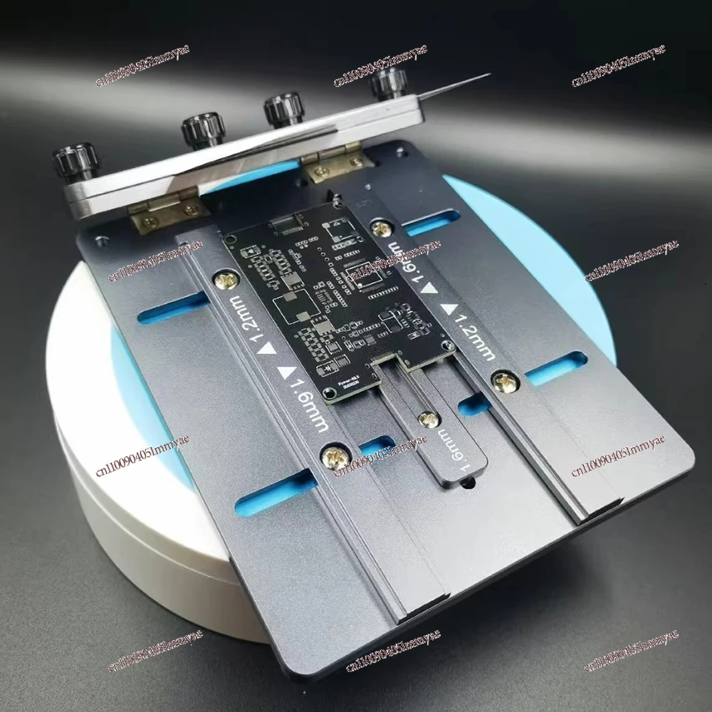 

Steel Mesh Printing Table Mini Solder Paste Printing Tool 0.8MM/1.0MM/1.2MM/1.6MM PCB Fixing Fixture Holder