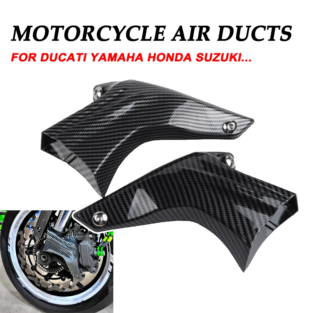 Motorcycle Brake Caliper Air Cooling Ducts Grand For Ducati Multistrada 1200 Tracer 900 GT YZF R6 R1 DUKE 790 890 S1000R S1000RR