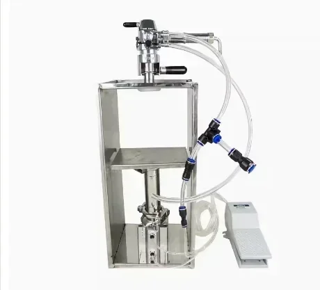 Craft beer can filling machine, defoaming small filling machine, can simple equal pressure filling equipment