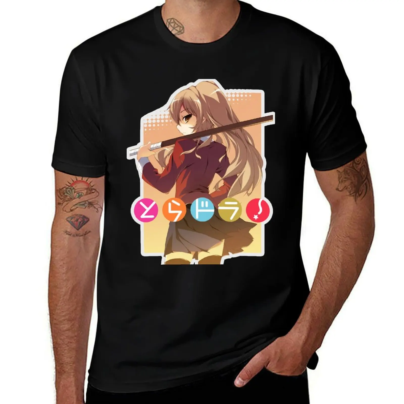 Toradora T-Shirt Breathable Lightweight Summer Top T-Shirt