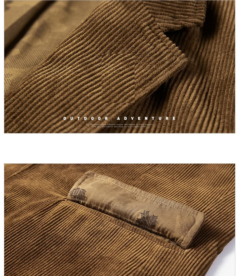 2025 Corduroy Business Blazer Mannen Lente Herfst Vintage Heren Jas Katoen Casual Slim Fit Pak Mannelijke Tops Maat M-4xl Blazer Homme