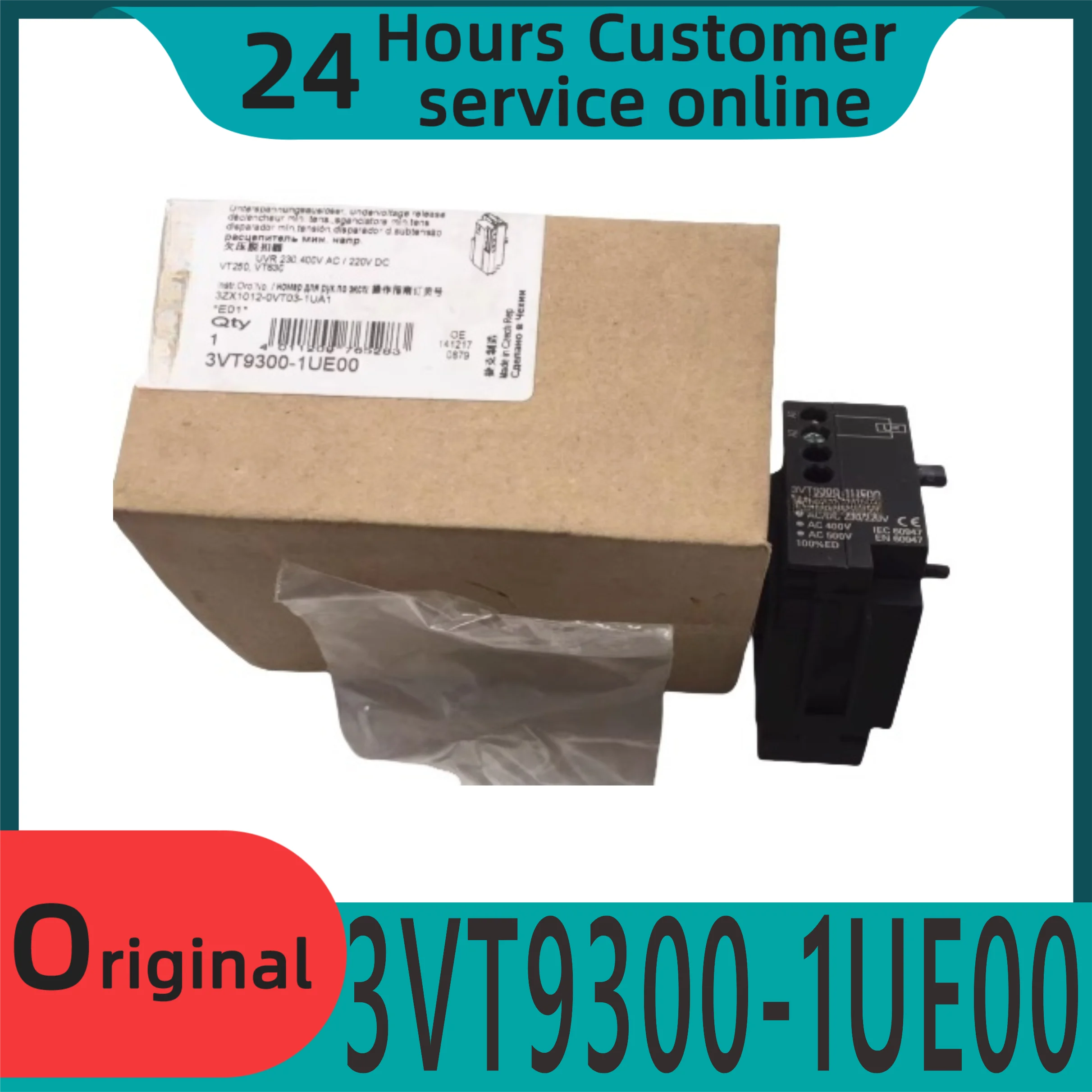 

New original 3VT9300-1UE00 undervoltage release 3VT circuit breaker accessories