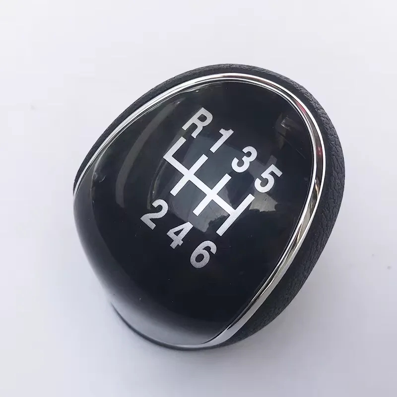 Leder-Schaltknauf 6-Gang für JAC Refine S3 S5 S7 T6 T8 Handball-Schalthebel Schaltknauf Manueller Gangschaltkopf – Detail 2