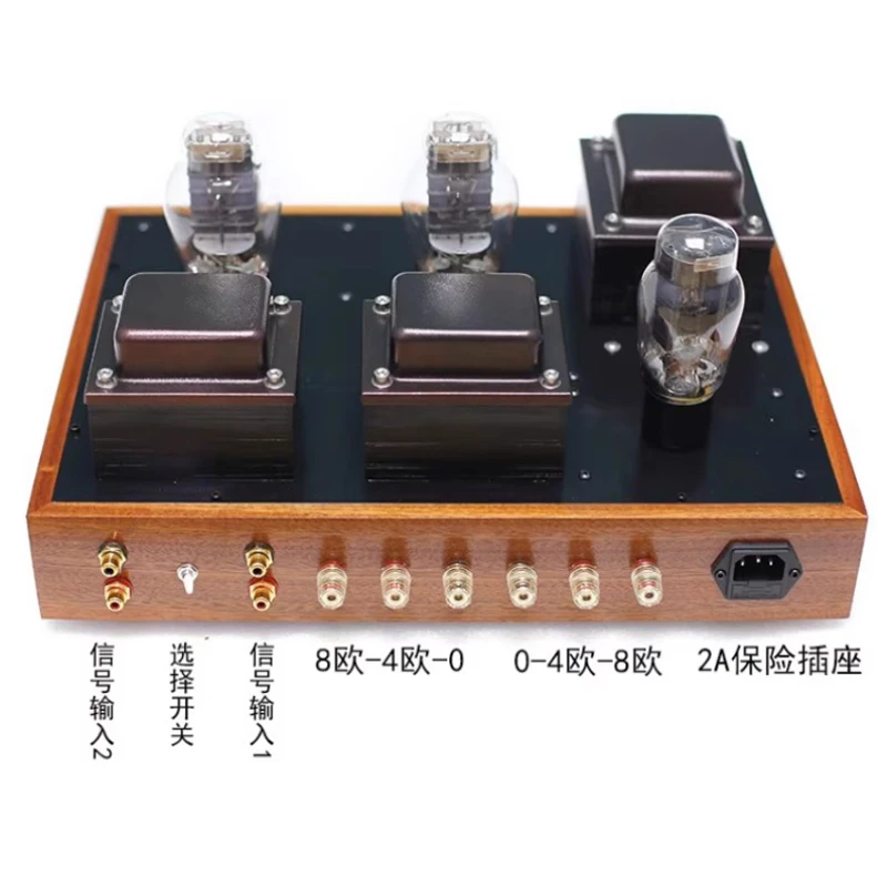 AIYIMA SMSL HIFI 6J8P Push 300B однотактный ламповый усилитель класса A 2,0 стерео 9 Вт 5U4G выпрямительный ламповый усилитель аудио