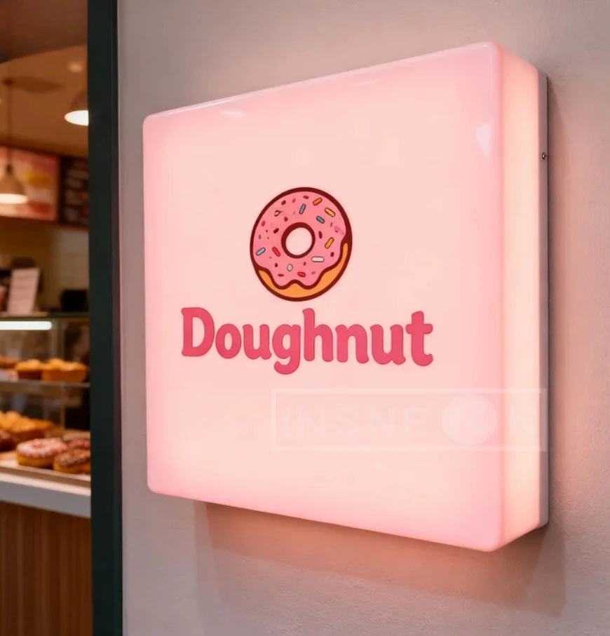 Custom Led Light Signs Metal Sign Personal Design Signage Waterproof Wall Decorations Neon Business Acrylic Logo Bright Home Box